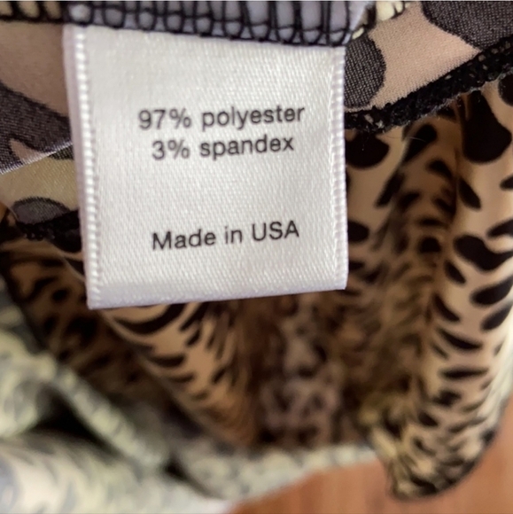 Victoria’s Secret x Knit Riot ✦ Satin Leopard Skirt ✦ Elastic Waist Mini XS NWT - Picture 10 of 13